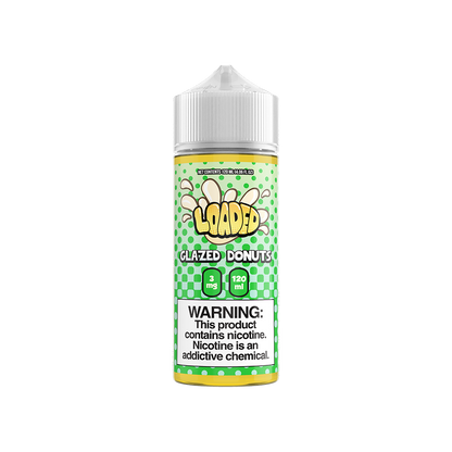 LOADED Series E-Liquid 120mL (Freebase) | Glazed Donuts