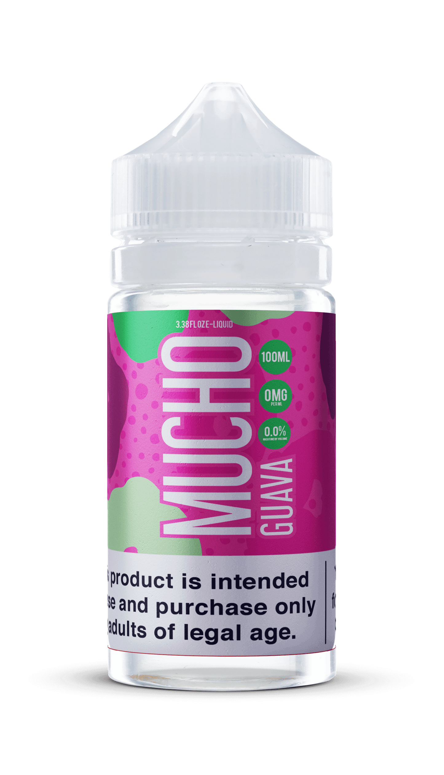 Mucho Series E-Liquid 100mL (Freebase) Guava