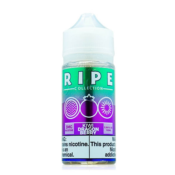 Vape 100 Ripe Series E-Liquid 100mL (Freebase) | Kiwi Dragon Berry