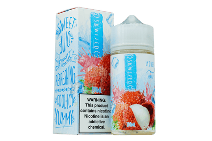 Skwezed 100mL E-Liquid Series (Freebase) | Lychee Ice with packaging