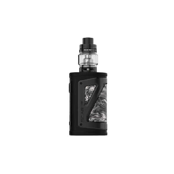 SMOK Scar 18 230W Box Mod Kit (TFV9 Tank Ed.) | Fluid Black White