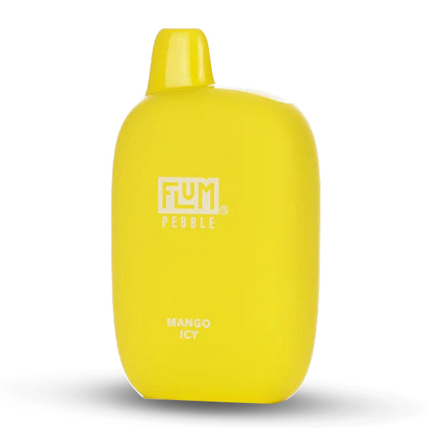 Flum Pebble Disposable 6000 Puffs 14mL 50mg | MOQ 10  Mango Icy 