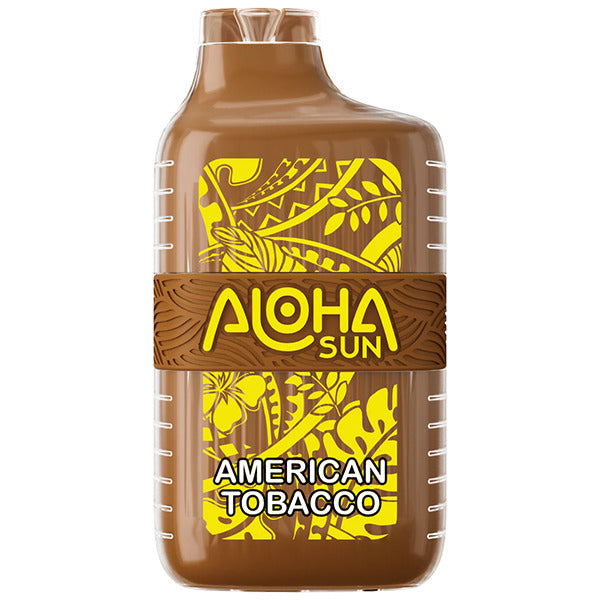 Aloha Sun TFN Disposable 7000 Puffs 15mL 50mg | MOQ 10 American Tobacco