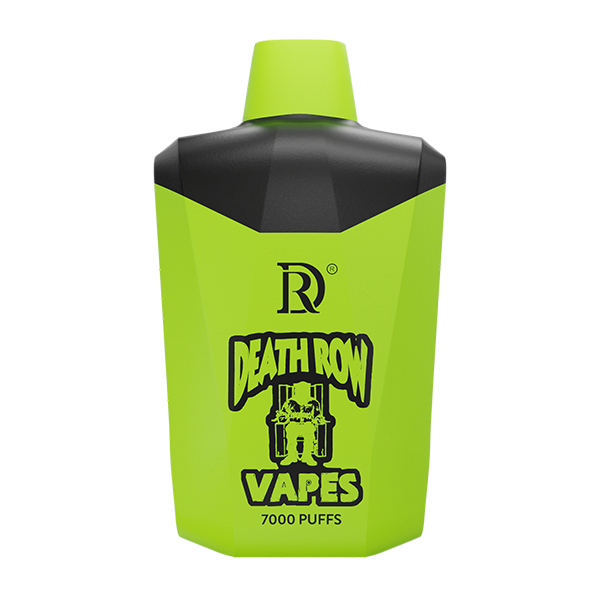 Death Row Vapes Disposable 7000 Puffs 12mL 50mg | MOQ 5 Sour Apple