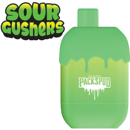 Packspod Disposable 5000 Puffs 12mL 50mg | MOQ 5pc Sour Gushers (Jungle Juice)