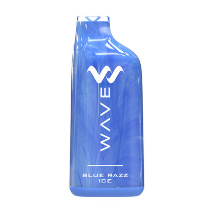 Wave Disposable 8000 Puff 18mL 50mg | MOQ 5pc | Blue Razz Ice