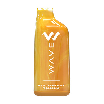 Wave Disposable 8000 Puff 18mL 50mg | MOQ 5pc | Strawberry Banana