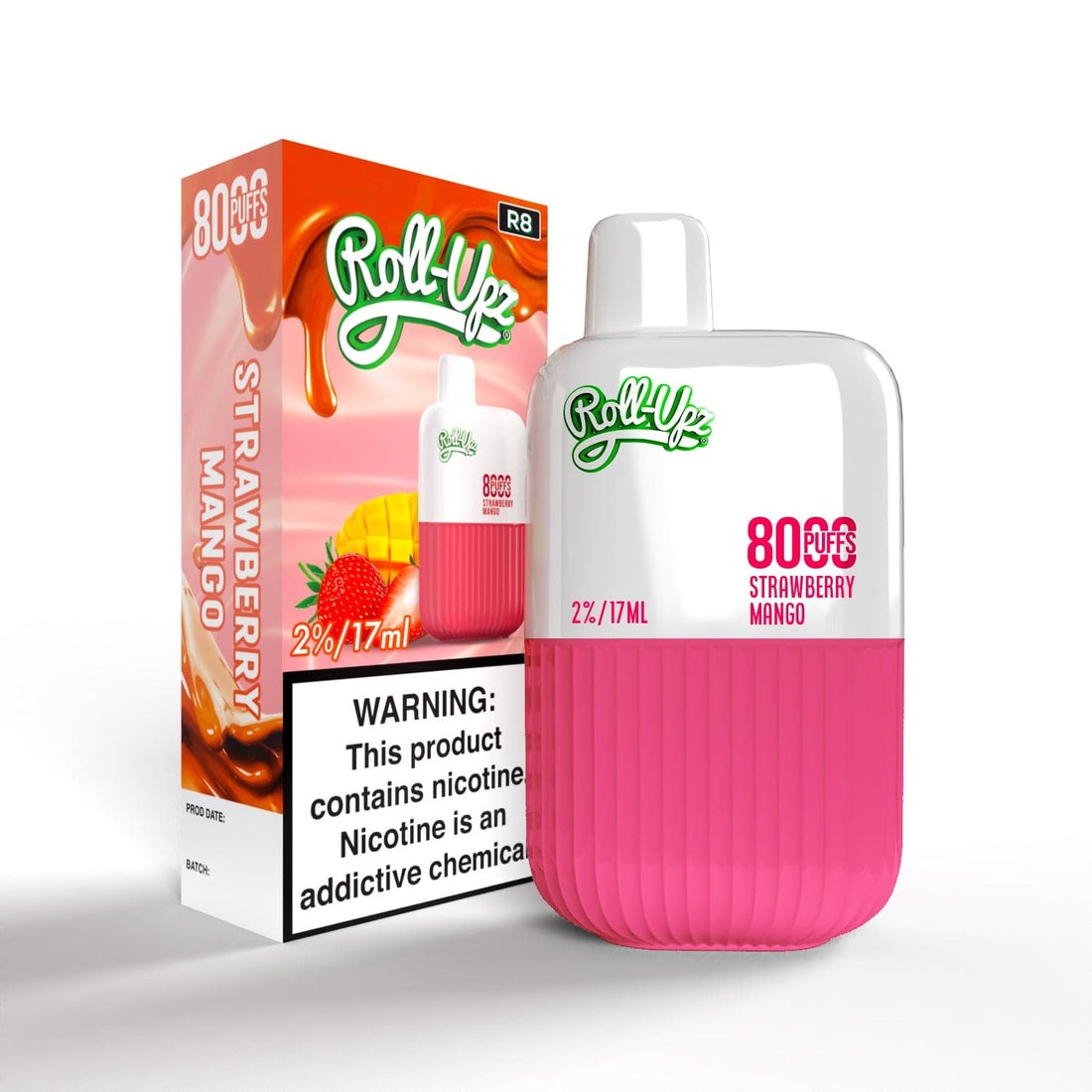 Juice Roll-Upz Disposable 8000 puffs 15mL 50mg | MOQ 10pc