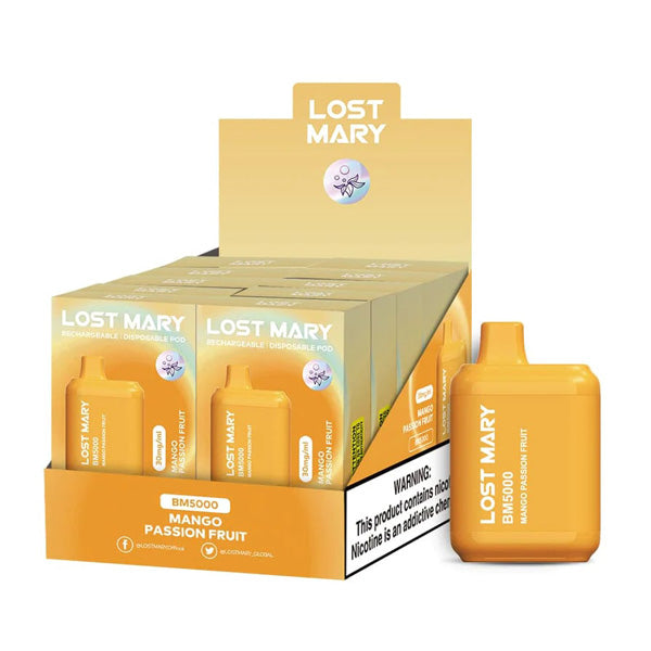 Lost Mary BM5000 Disposable 5000 Puff 14mL 30mg | MOQ 5