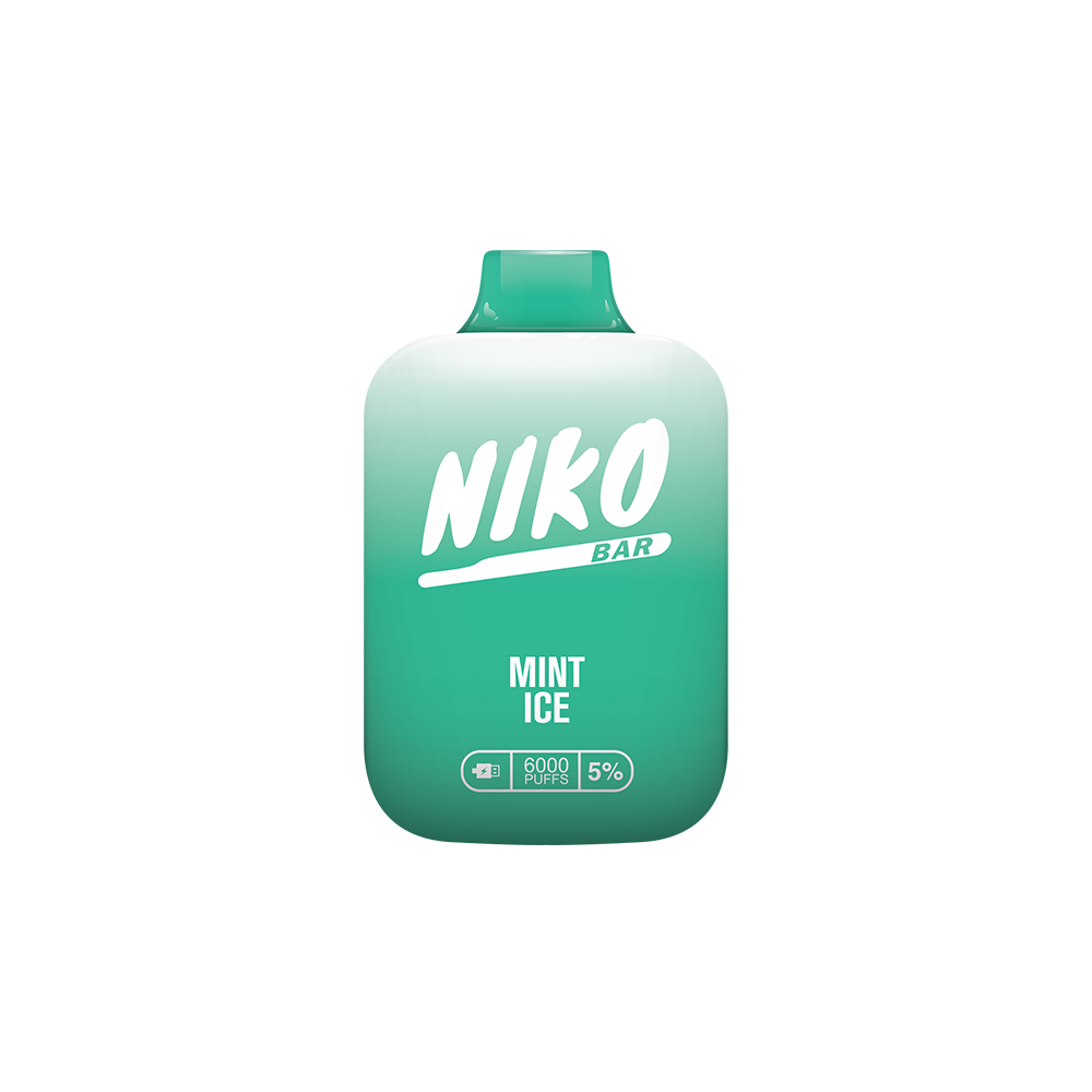 Niko Bar Disposable 7000 Puffs 15mL 50mg | MOQ 10pc Mint Ice