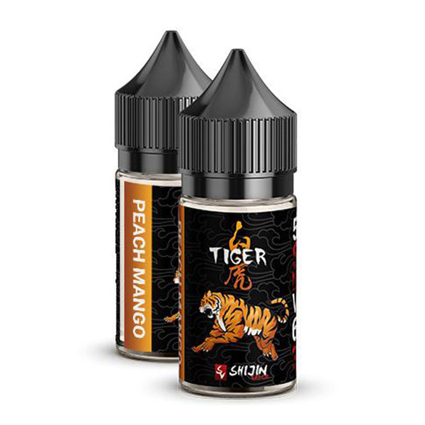 Shijin Vapor Salt Series E-Liquid 30mL (Salt Nic) | Tiger Peach Mango