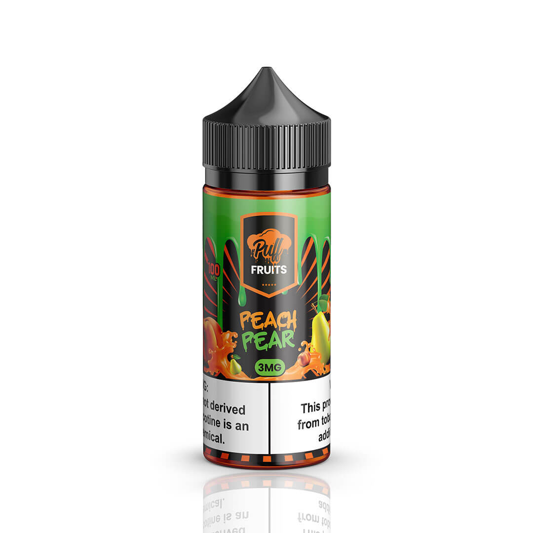 Puff Fruits Series E-Liquid 100mL (Freebase) | Peach Pear