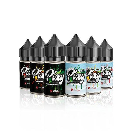 Pixy Salt Series E-Liquid 30mL (Salt Nic) | Group Photo