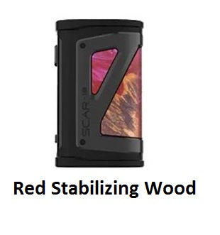 SMOK Scar 18 230W Mod (Mod Only) | Red Stabilizing Wood