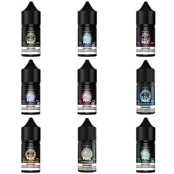 Ruthless Salt Series E-Liquid 30mL (Salt Nic) Group Photo