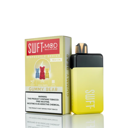 SWFT Mod Disposable 5000 Puffs 15mL 50mg | MOQ 10 | Gummy Bear with Packaging