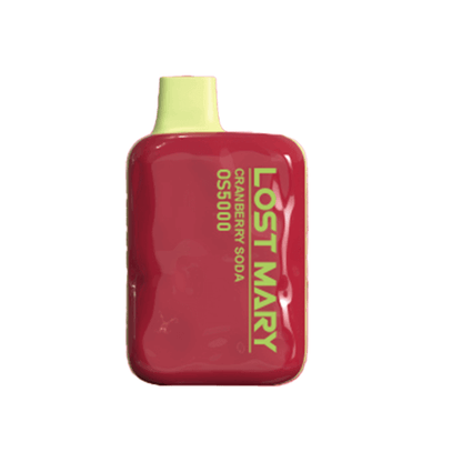 Lost Mary OS5000 Disposable 5000 Puff 10mL 00mg-50mg | MOQ 10 Cranberry Soda