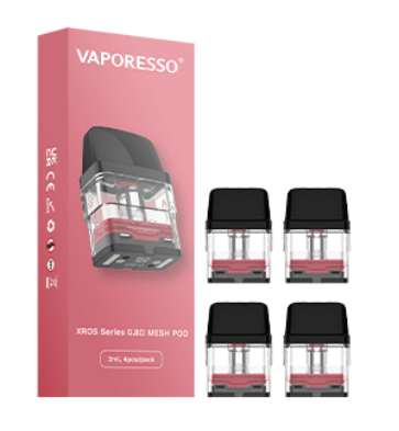 Vaporesso XROS Pod (4-Pack) | 0.8ohm Mesh 3mL