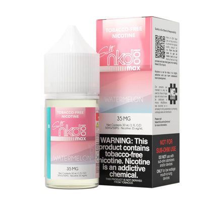 Naked MAX TFN Salt Series E-Liquid 30mL (Salt Nic) Max Watermelon Ice with Packaging