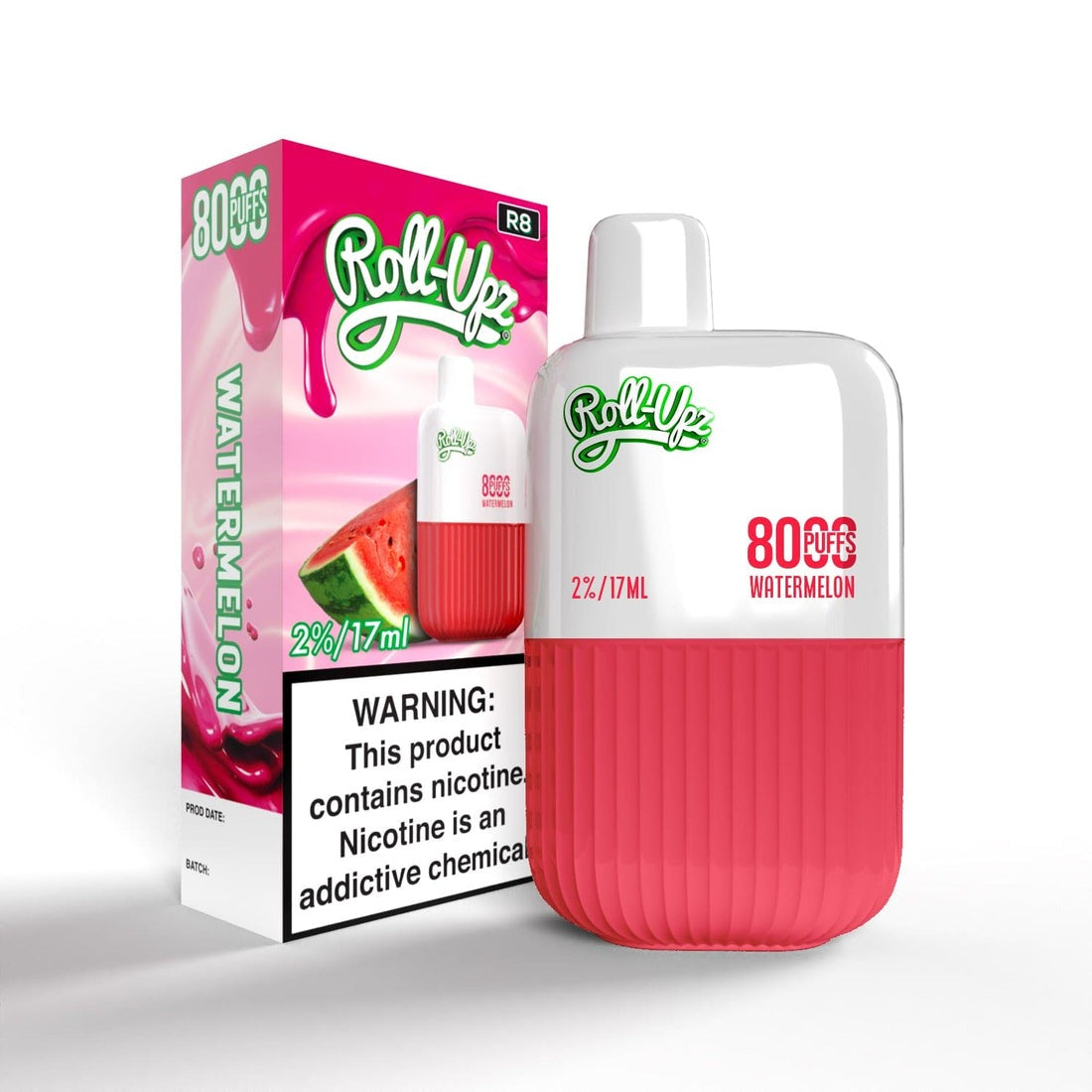 Juice Roll-Upz Disposable 8000 puffs 15mL 50mg | MOQ 10pc