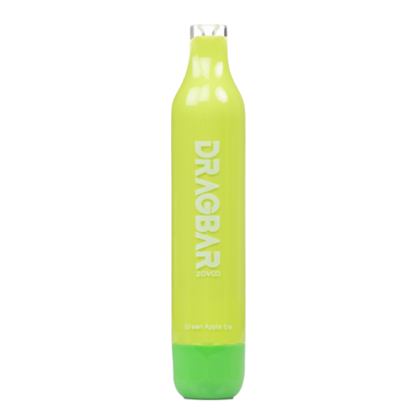 ZOVOO DRAGBAR Disposable 5000 Puffs 13mL 50mg | MOQ 10 | Green Apple Ice