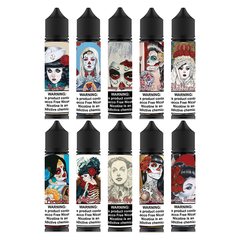 Adam Bomb Series E-Liquid 60mL (Freebase) Group Photo