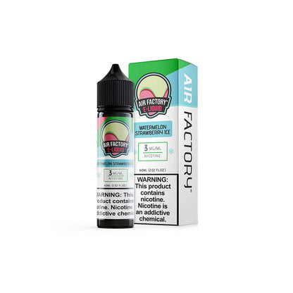 Air Factory E-Juice 60mL (Freebase) | Watermelon Strawberry Ice with packaging