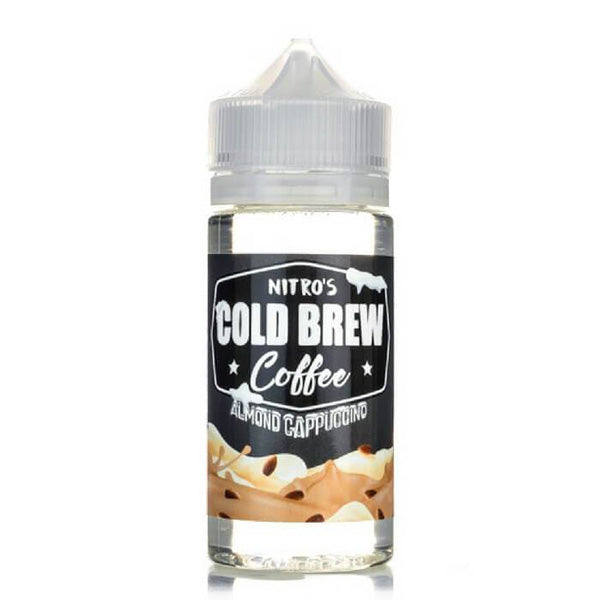 Nitro’s Cold Brew Coffee Series E-Liquid 100mL (Freebase) | Almond Cappuccino