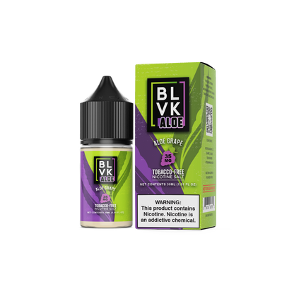 BLVK ALOE TFN Salt Series E-Liquid 30mL (Salt Nic) | Aloe Grape with packaging