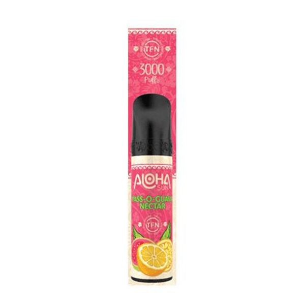 Aloha Sun Disposable 3000 Puffs 8mL 50mg | MOQ 10 Pass-O Guava Nectar