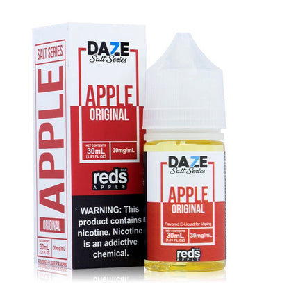 Reds Salt Series E-Liquid 30mL Salt Nic Apple with Packaging