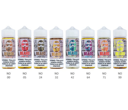 Beard Vape Co Series E-Liquid 120mL (Freebase) | Group Photo