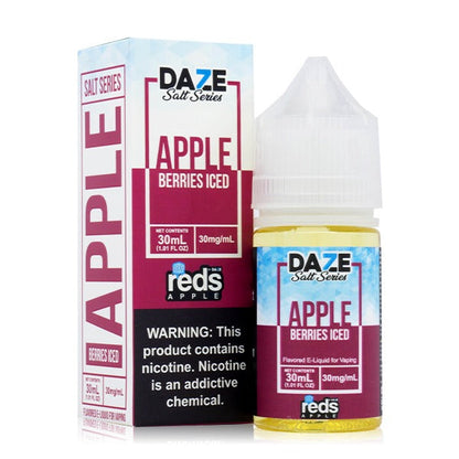 Reds Salt Series E-Liquid 30mL Salt Nic Berries Iced with Packaging