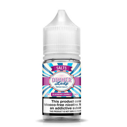 Dinner Lady TFN Salt Series E-Liquid 30mL Blackberry Crumble