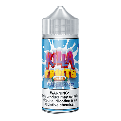 Killa Fruits Series E-Liquid 100mL (Freebase) |  Blue Raspberry On Ice 