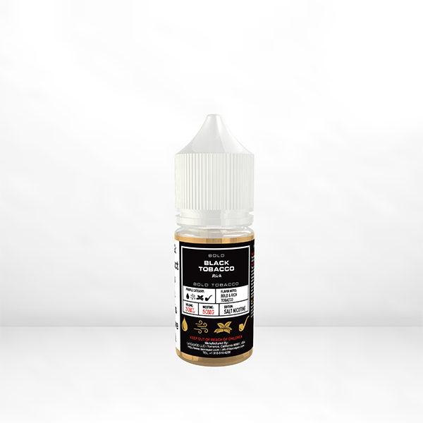 GLAS BSX TFN Salt Series E-Liquid | 30mL (Salt Nic) Bold RIch Black Tobacco