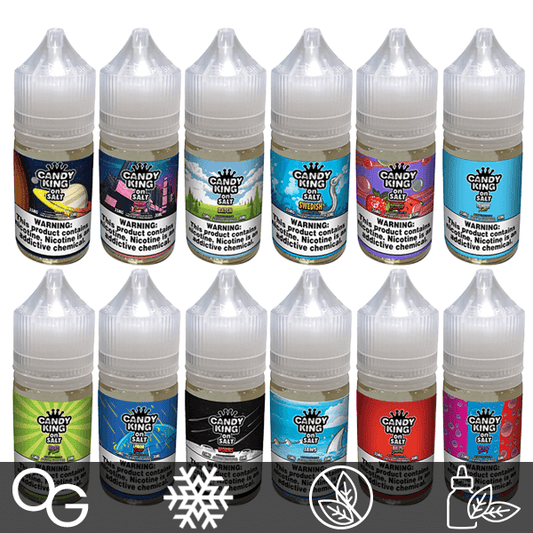 Candy King on Salt Series E-Liquid 30mL (Salt Nic) | 35mg Group Photo