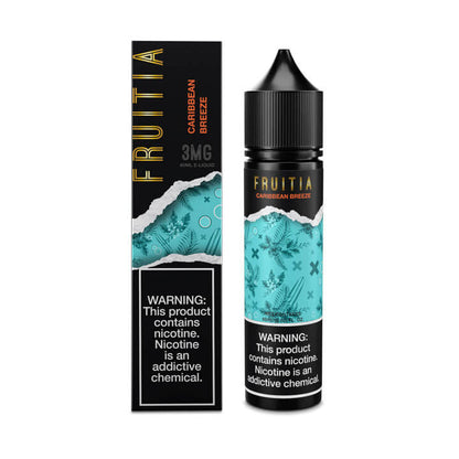 FRUITIA by Fresh Farms E-Liquid 60mL (Freebase) | Caribbean Breeze with Packaging