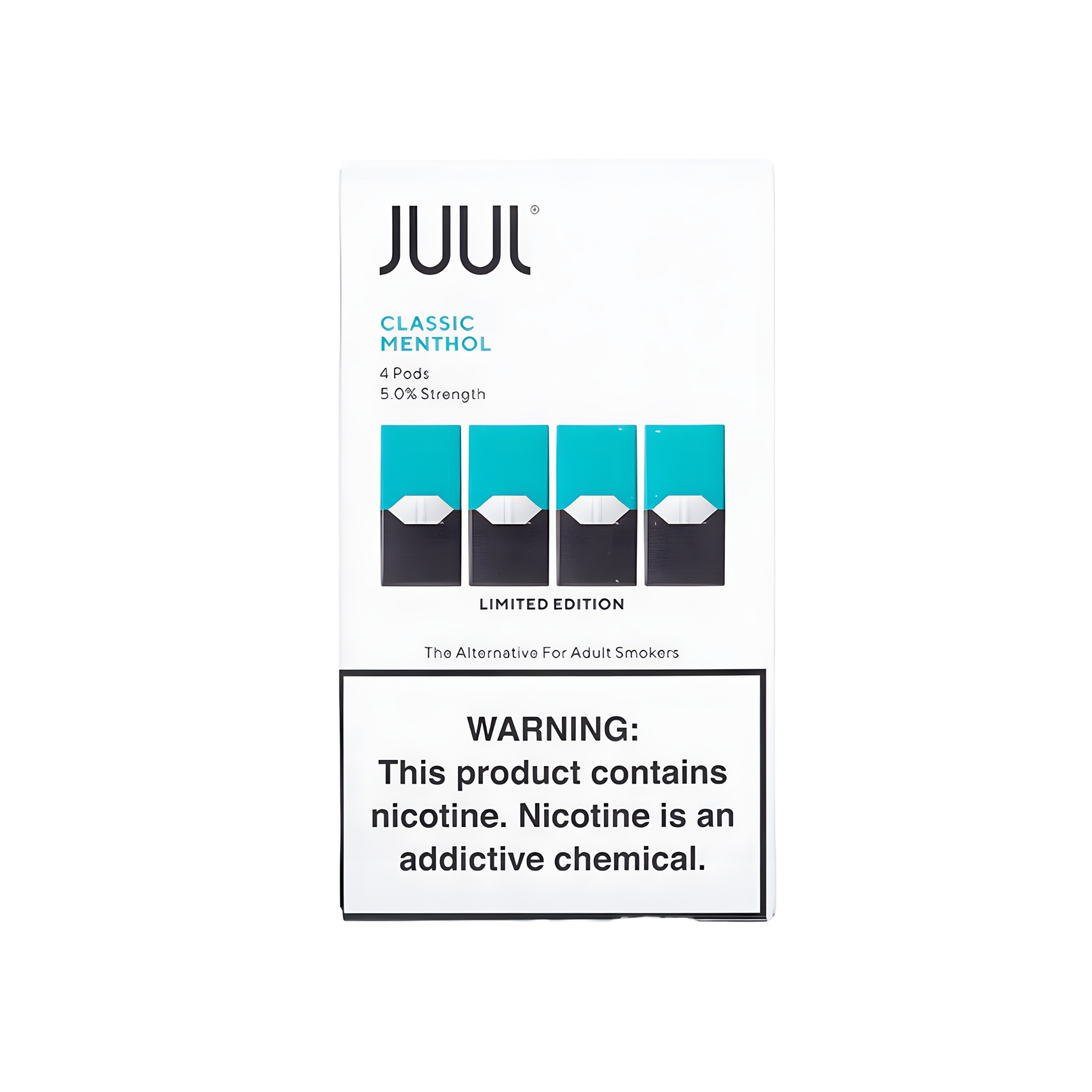 JUUL Pods (4-Pack) | MOQ 8 Classic Menthol 5%