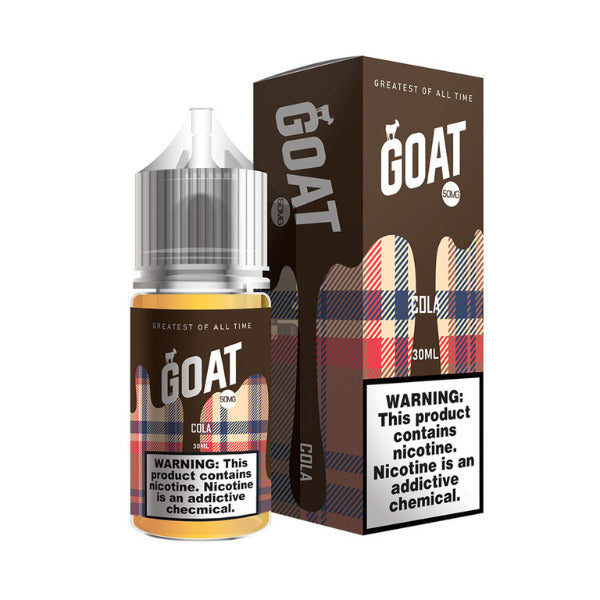 Drip More GOAT Salt Series E-Liquid 30mL Cola with packaging