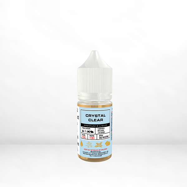 GLAS BSX TFN Salt Series E-Liquid | 30mL (Salt Nic) Crystal Clear