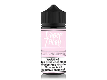 Vaper Treats Series E-Liquid 100mL | Cupcake Man Strawberry Bottle