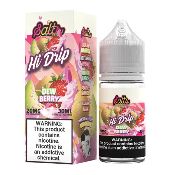 Hi-Drip Salt Series E-Liquid x2-15mL (Salt Nic) | Dewberry with packaging