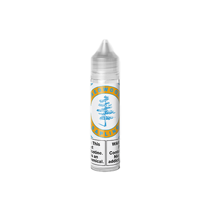 Redwood E-Liquid 60mL Eureka Ice Yellow Blue bottle