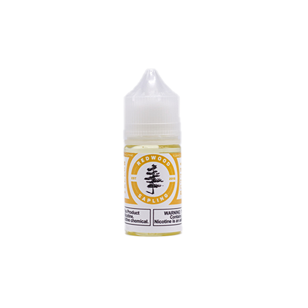 Redwood Salt Series E-Liquid 30mL Eureka Yellow bottle