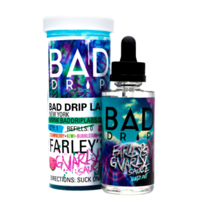 Bad Drip Series E-Liquid 60mL (Freebase) Farley's Gnarly Sauce Iced Out with packaging