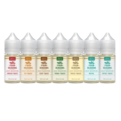 Four Seasons Salt Series E-Liquid 30mL (Salt Nic) Group Photo