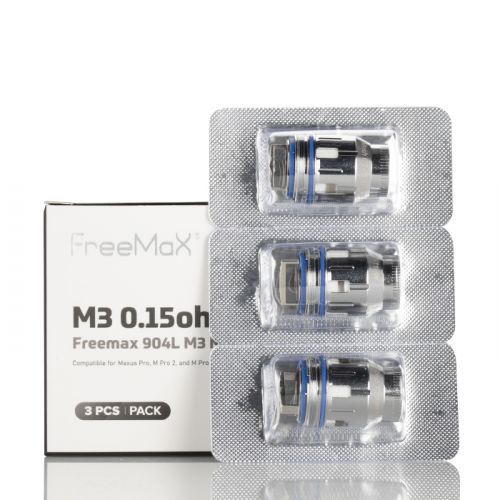 FreeMaX Maxus Pro 904L M Replacement Coils (3-Pack)