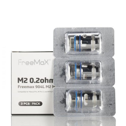 FreeMaX Maxus Pro 904L M Replacement Coils (3-Pack)