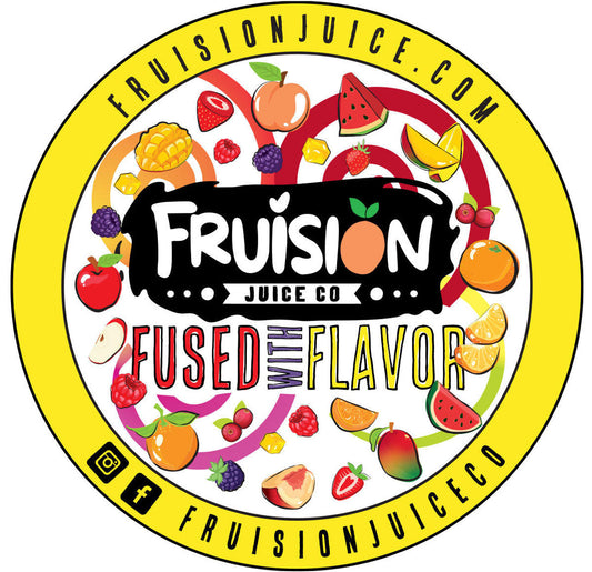 Frusion E-Juice 100mL Freebase | Frusion Logo